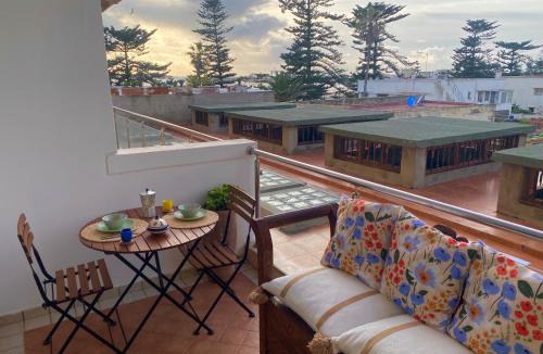 Essaouira Coast Apartment | Vue mer Terrasse Centre Parking privé Fibre