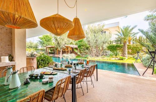 Marrakech Villa | Villa Aila Elegant 6 Bedrooms Spa, Cinema Pool