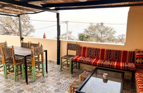 Ait Bihi Apartment | Superbo Stay Sea View Surf House near Taghazout Panoramic Terrace