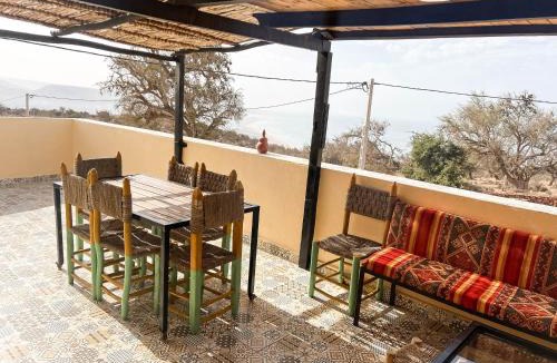 Ait Bihi Apartment | Superbo Stay Sea View Surf House near Taghazout Panoramic Terrace