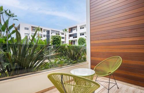 Bouskoura Apartment | Modern 2BR Duplex in Bouskoura | Pool Access | Parking