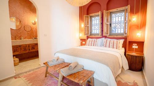 Riad Zitoun Jdid House | Private Riad Loulou Zitoun - rooftops - 2 pools - 4 rooms
