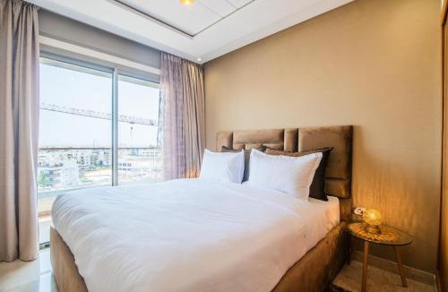 Secteur Touristique Apartment | New Luxury Apartment 130sqm with SeaView WiFi Unlimited and Optical Fiber