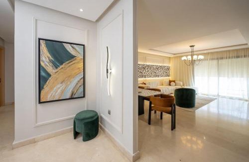 Hay Riad Apartment | Sophisticated 3BR with Ample Space & Top Amenities