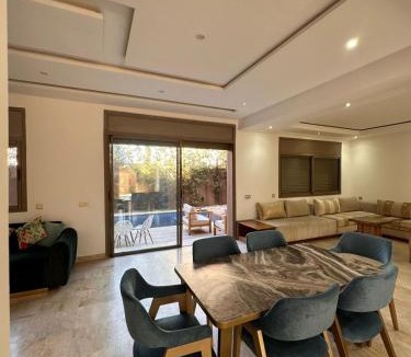 Agdal Villa | villa with private pool only family