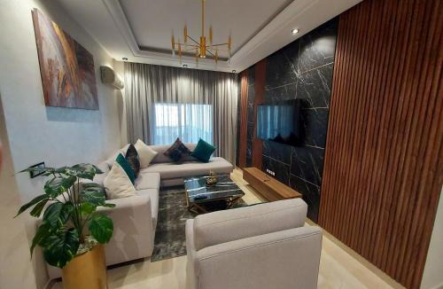 SOUR JDID Apartment | modern apartment opposite to HASSAN2 MOSQUE & FAIR international casablanca , near downtwn, with side SEA view with sports machines with free underground GARAGE prohibited for unmarried couples of Arab original apartment too QUIET