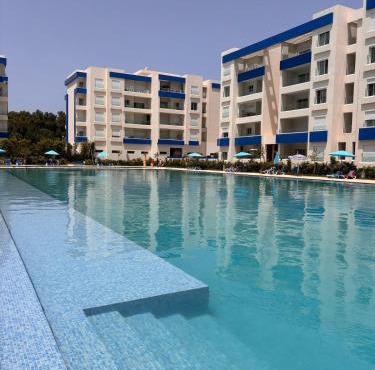 Martil Résidence Jardins Bleus pool & beach
