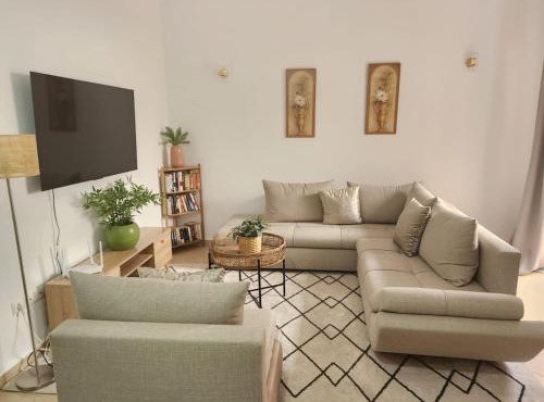 Modern apartment with private terrace