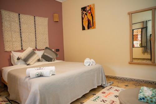 Riad Villa Aman Marrakech - Boutique hôtel avec Jardin paisible & Piscine face à l'Atlas