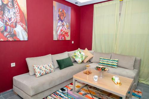 Maison à Skhirat avec Jacuzzi et Jardin privé