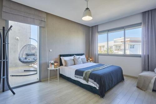Family-Friendly 3BR with Garden and Outdoor Space in Bouskoura