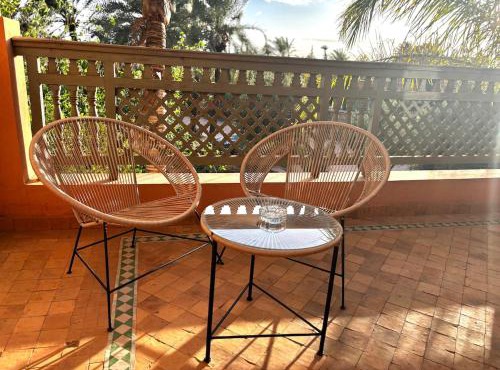 2 bedroom palmeraie, pools & 3 terraces